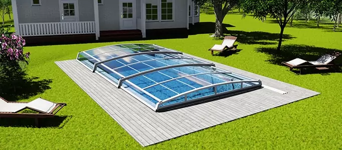 Typ der Poolüberdachung: Wing